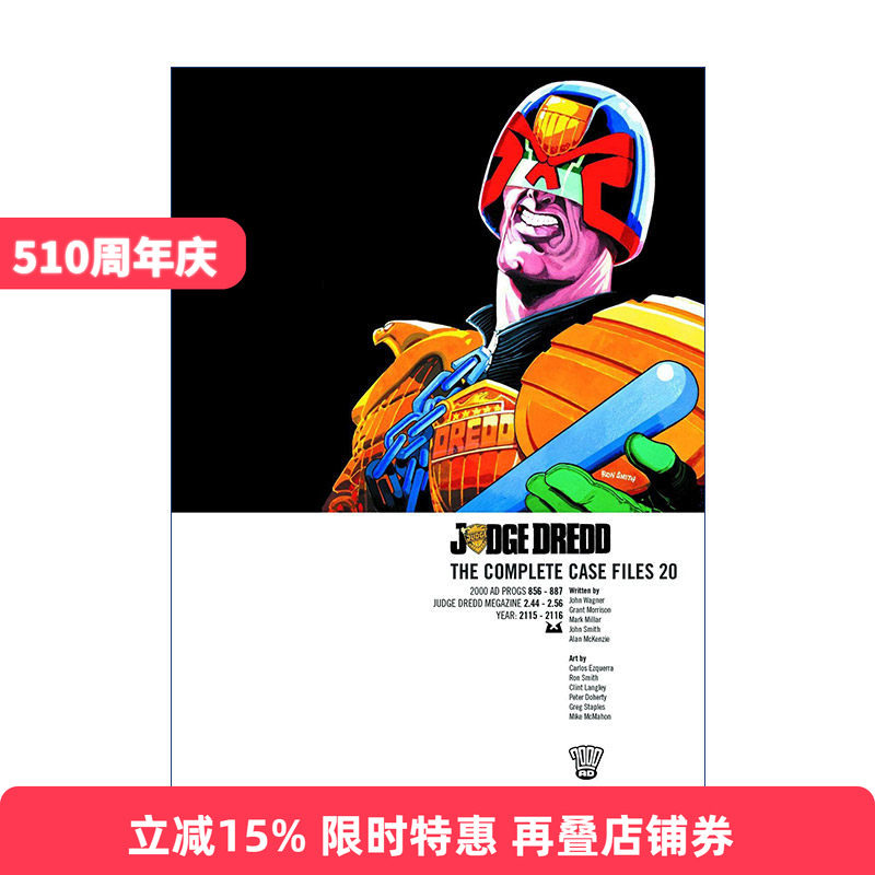 英文原版 Judge Dredd Case Files 20 特警判官 漫画合集20 英文版 进口英语原版书籍