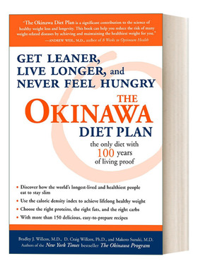 英文原版 The Okinawa Diet Plan 冲绳饮食计划 减肥 长寿 健康食谱 Bradley J Willcox 英文版 进口英语原版书籍