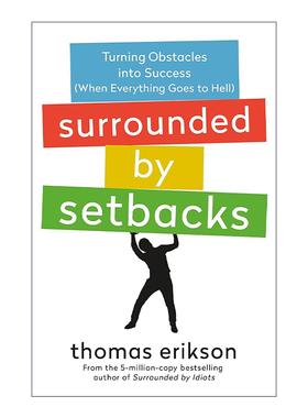 英文原版 Surrounded by Setbacks 被挫折包围 化险为夷 英文版 进口英语原版书籍
