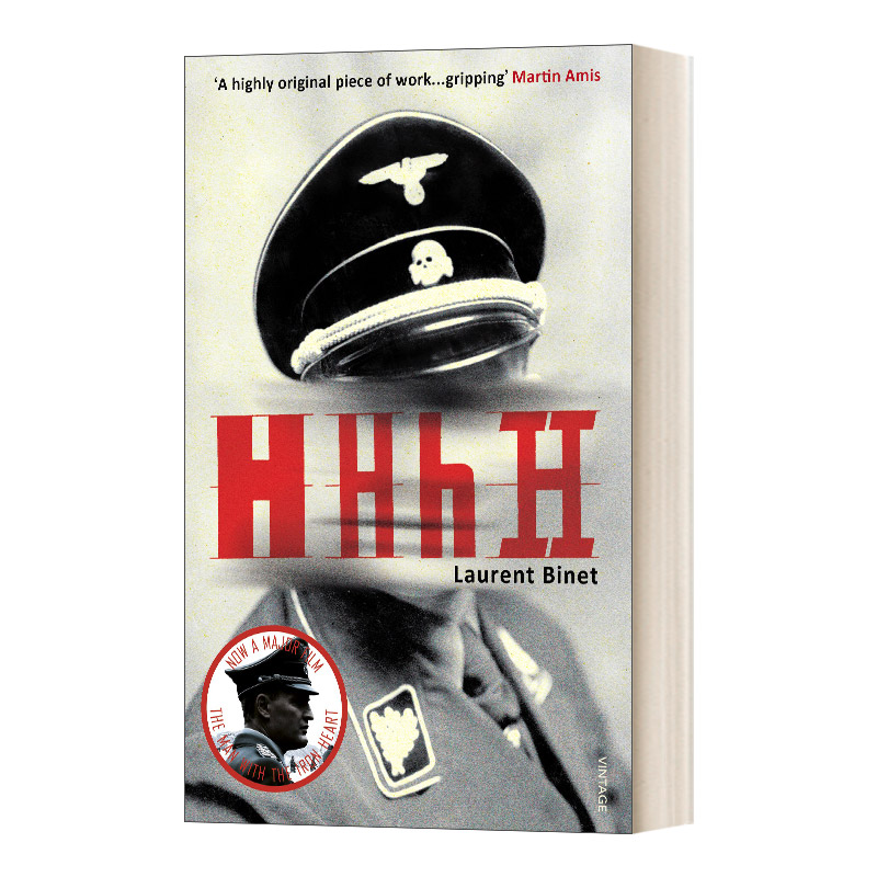 英文原版小说 HHhH 希姆莱的大脑是海德里希 劳伦·比奈 龚古尔首部小说大奖 英文版 进口英语原版书籍