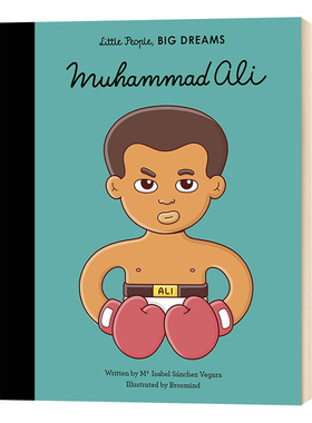 小男孩大梦想 拳王阿里 英文原版 Little People Big Dreams  Muhammad Ali 精装绘本 名人传记 英文版 进口原版英语书籍
