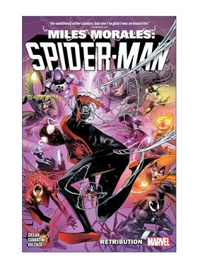 英文原版 Miles Morales Spider-Man by Cody Ziglar Vol.4 Retribution 迈尔斯·莫拉莱斯 蜘蛛侠 卷四 惩罚 漫威漫画 英文版