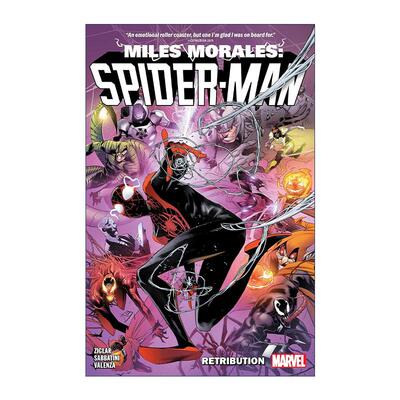 英文原版 Miles Morales Spider-Man by Cody Ziglar Vol.4 Retribution 迈尔斯·莫拉莱斯 蜘蛛侠 卷四 惩罚 漫威漫画 英文版