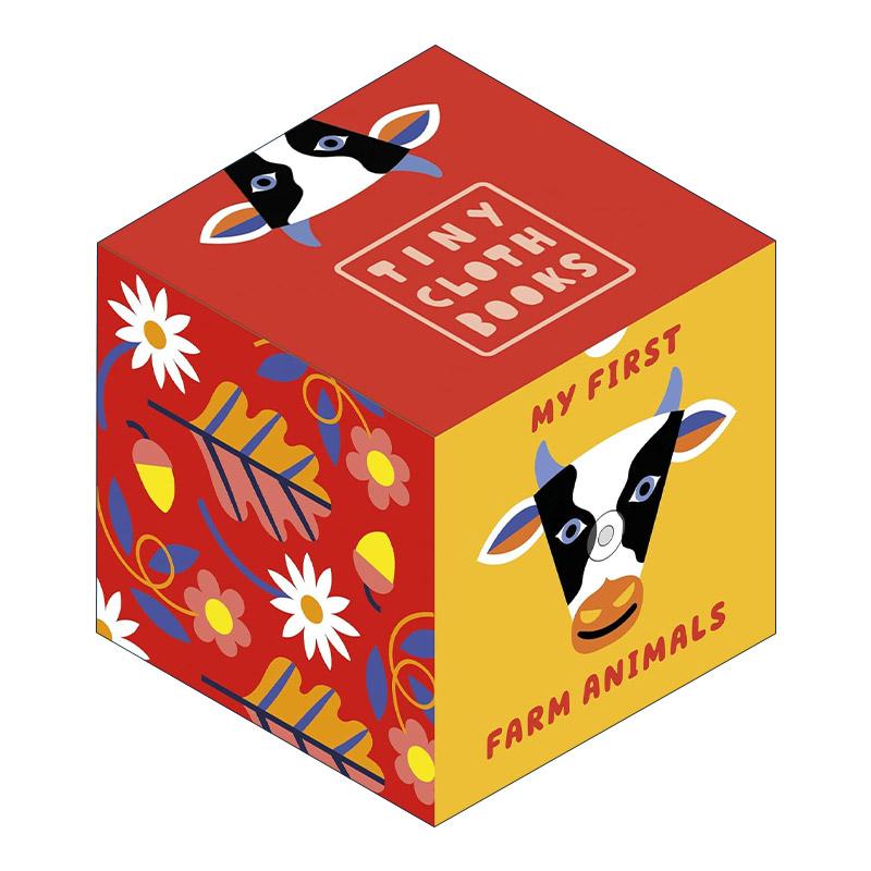 英文原版 My First Farm Animals 农场动物 低幼儿童早教启蒙认知布书 英文版 进口英语原版书籍