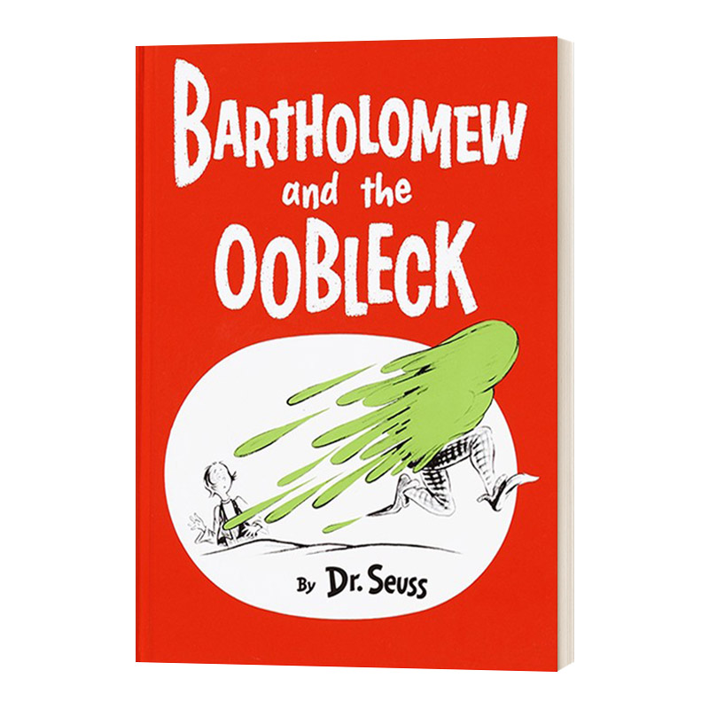 英文原版 Bartholomew and the Oobleck 巴索罗缪和欧不裂 精装大开本 苏斯博士 儿童启蒙故事绘本 英文版 进口英语原版书籍