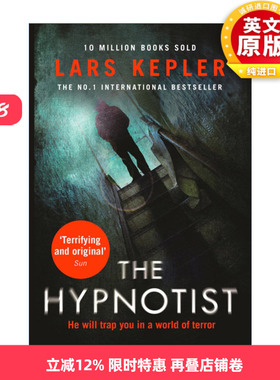 英文原版 The Hypnotist 施行催眠术的人 拉斯卡普拉 瑞典畅销悬疑小说 英文版 进口英语原版书籍