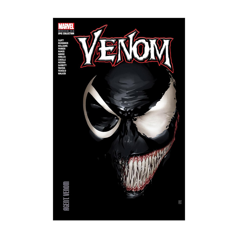英文原版 Venom Modern Era Epic Collection Agent Venom 毒液现代史诗珍藏集 毒液特工 漫威漫画 Dan Slott 进口英语原版书籍