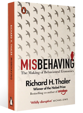 正版 错误的行为 英文原版 Misbehaving The Making of Behavioural Economics 诺贝尔经济学奖作者 Richard H Thaler 进口书籍