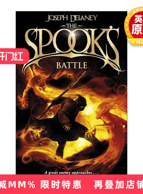 英文原版 The Spook's Battle 沃德斯通编年4 猎魔人的战争 Joseph Delaney畅销青少年奇幻冒险小说 英文版 进口英语原版书籍