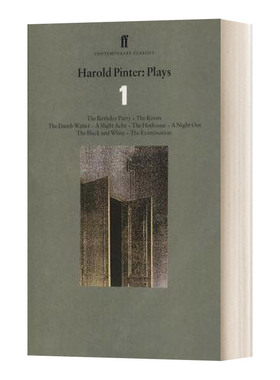 英文原版 Harold Pinter Plays 1 哈罗德·品特戏剧集1 生日聚会 地下室和死水 热屋 英文版 进口英语原版书籍