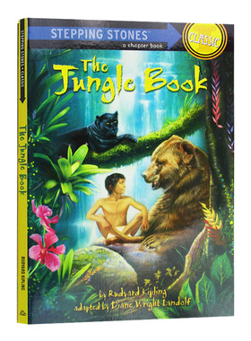 英文原版 The Jungle Book A Stepping Stone Book Classic 丛林日记 英文版