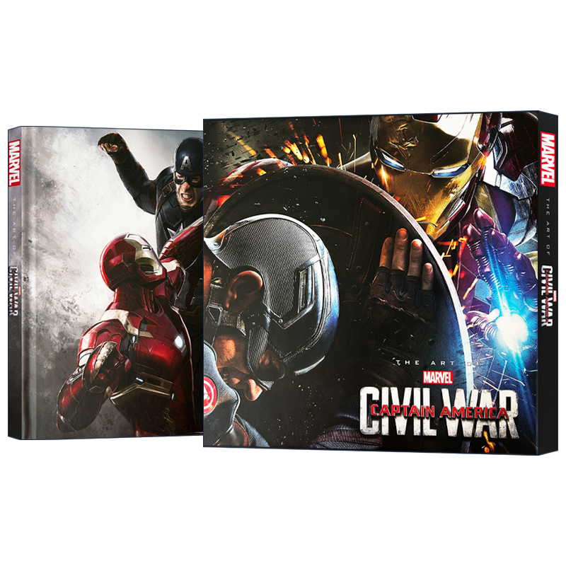 英文原版 Marvel's Captain America: Civil War: The Art of the Movie 美国队长3精装设定集 英文版 进口英语原版书籍