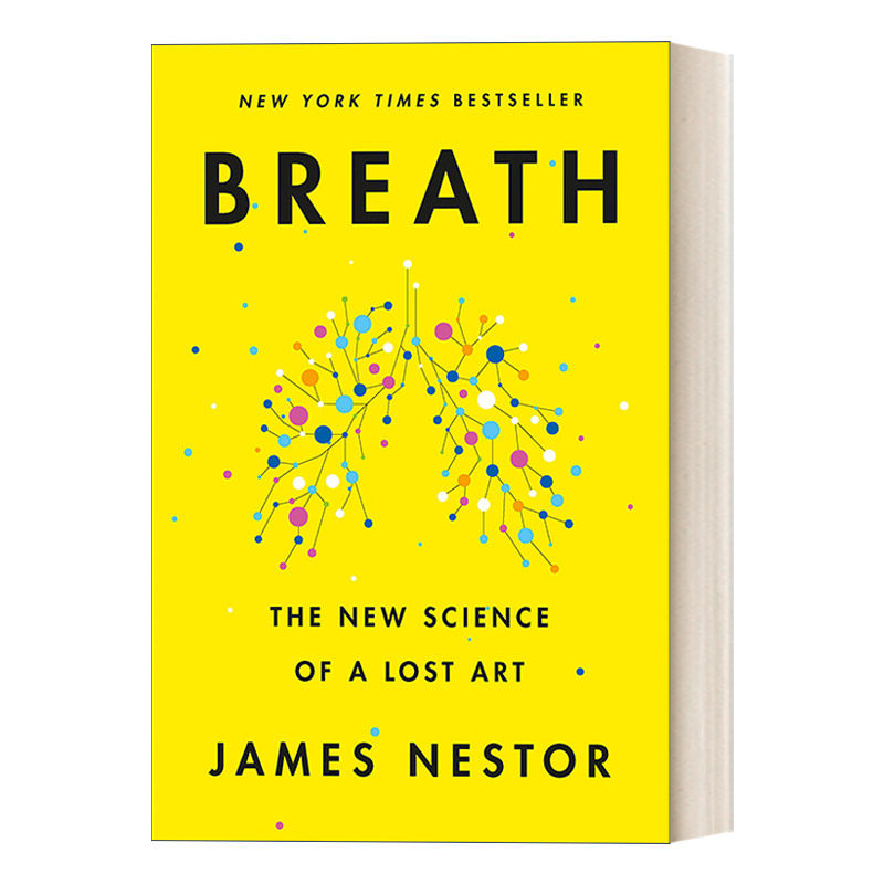 英文原版 breath 呼吸 失落艺术的新科学 james nestor 精装 英文版