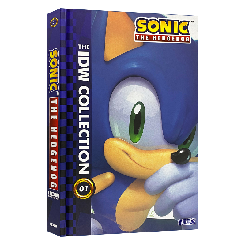 英文原版 Sonic the Hedgehog the IDW Collection Vol.1 刺猬索尼克合集 精装 英文版 进口英语原版书籍