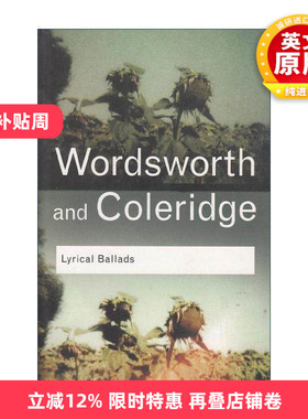 英文原版 Lyrical Ballads 抒情歌谣 Routledge Classics系列 英文版 进口英语原版书籍