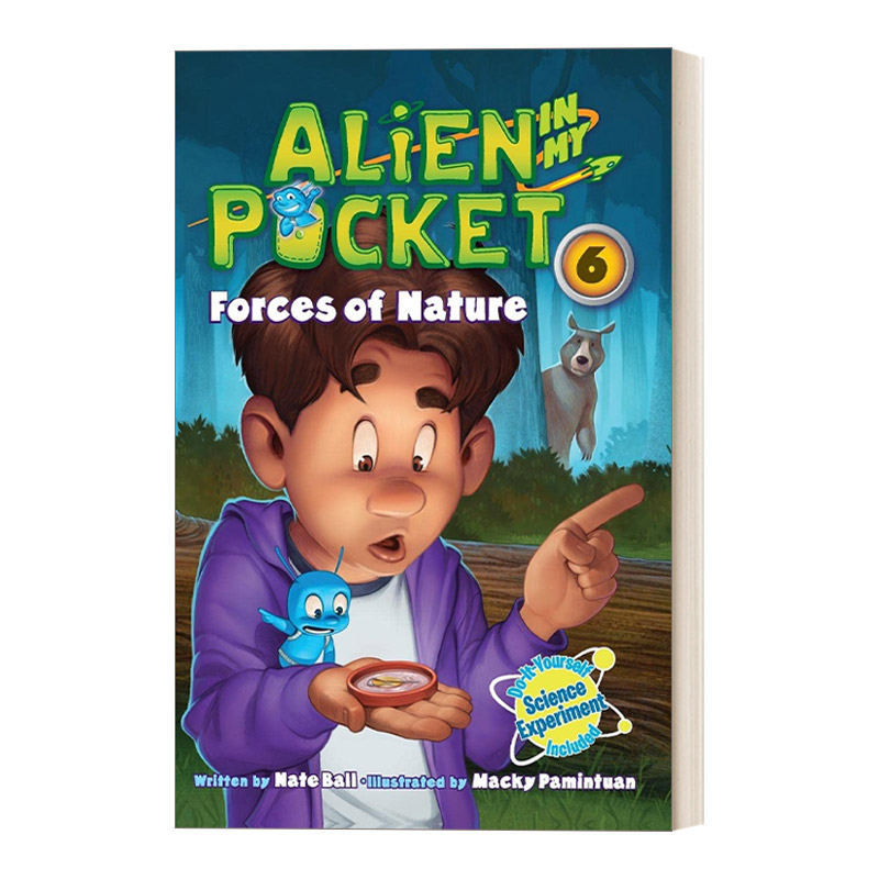 英文原版 Alien in My Pocket 6 Forces of Nature 口袋里的外星人 英文版 进口英语原版书籍
