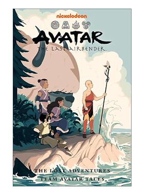 英文原版 Avatar The Last Airbender 降世神通 失落的冒险与团队冒险故事精选集 黑马漫画 英文版 进口英语原版书籍