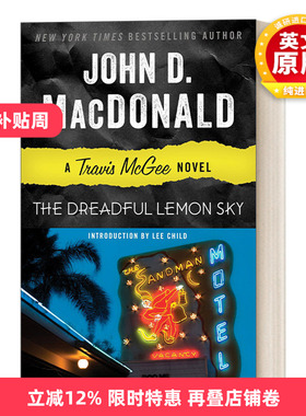 英文原版 Travis McGee 16 The Dreadful Lemon Sky 麦基探案系列16 淡黄色的天空令人恐惧 美国国家图书奖获得者 英文版 进口书籍