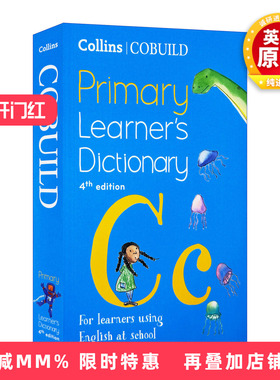 英文原版 NEW Collins COBUILD Primary Learner's Dictionary Age 7+ 柯林斯初级英语学习词典 第四版 英文版 进口英语原版书籍