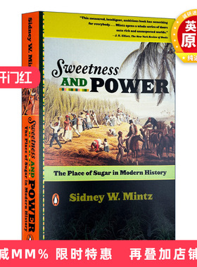 英文原版 Sweetness and Power 甜与权力 糖在近代历史上的地位 英文版 进口英语原版书籍
