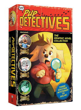 英文原版 Pup Detectives The Graphic Novel Collection 1-3 小狗侦探1-3合集 英文版 进口英语原版书籍