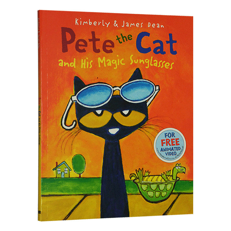 sunglasses 皮特猫系列 皮特猫和他的魔法太阳镜 英文版儿童全英语书