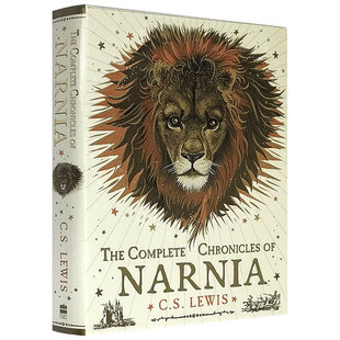 精装 进口书籍儿童全英语书 彩插图 Complete 小说 英文版 英文原版 Narnia 英国版 Chronicles 纳尼亚传奇集 The