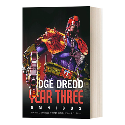 Judge Dredd Year Three 英文原版 特警判官3 英文版 进口英语原版书籍
