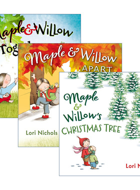 英文原版 Maple and Willow 甜姐妹系列 3册 儿童成长精装绘本 Lori Nichols 英文版 进口英语原版书籍