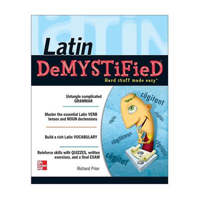 原版 Latin Demystified 拉丁语 自学向导系列 进口原版书籍