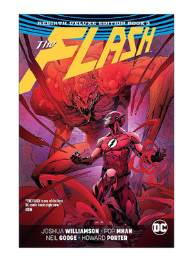 英文原版 The Flash The Rebirth Deluxe Edition Book 3 闪电侠 重生 豪华精装收藏版 卷三 DC漫画 英文版 进口英语原版书籍