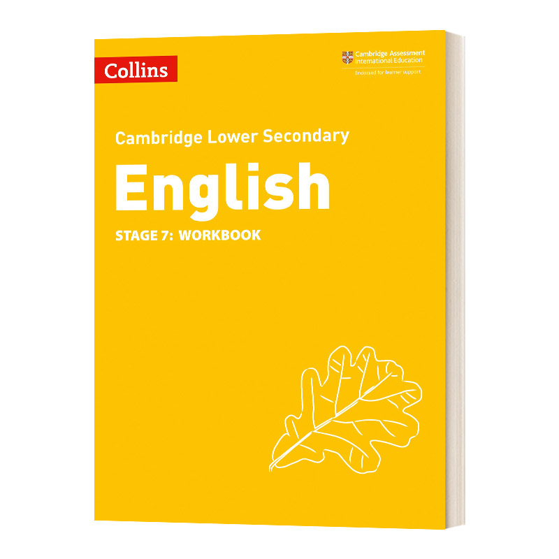 英文原版 Collins Cambridge Lower Secondary Stage 7 柯林斯剑桥初中英语学生用书 第七阶段 英文版 进口英语原版书籍