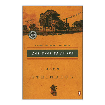 英文原版 Las uvas de la ira  The Grapes of Wrath 愤怒的葡萄 西班牙语版 约翰·斯坦贝克John Steinbeck 英文版 进口英语书籍
