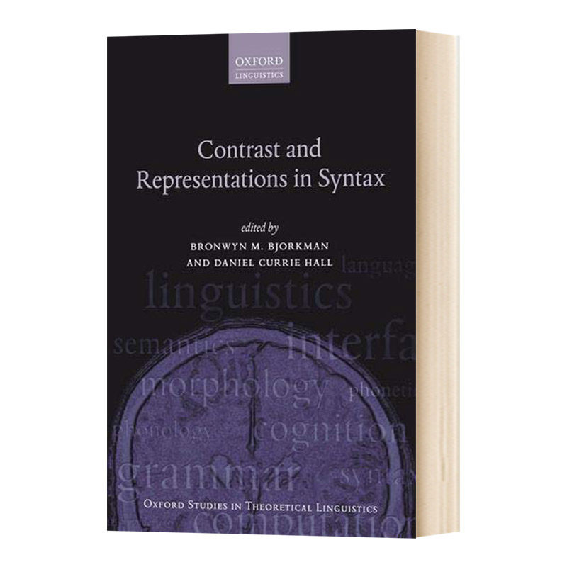 英文原版 Contrast and Representations in Syntax 语法中的对比与表达 英文版 进口英语原版书籍