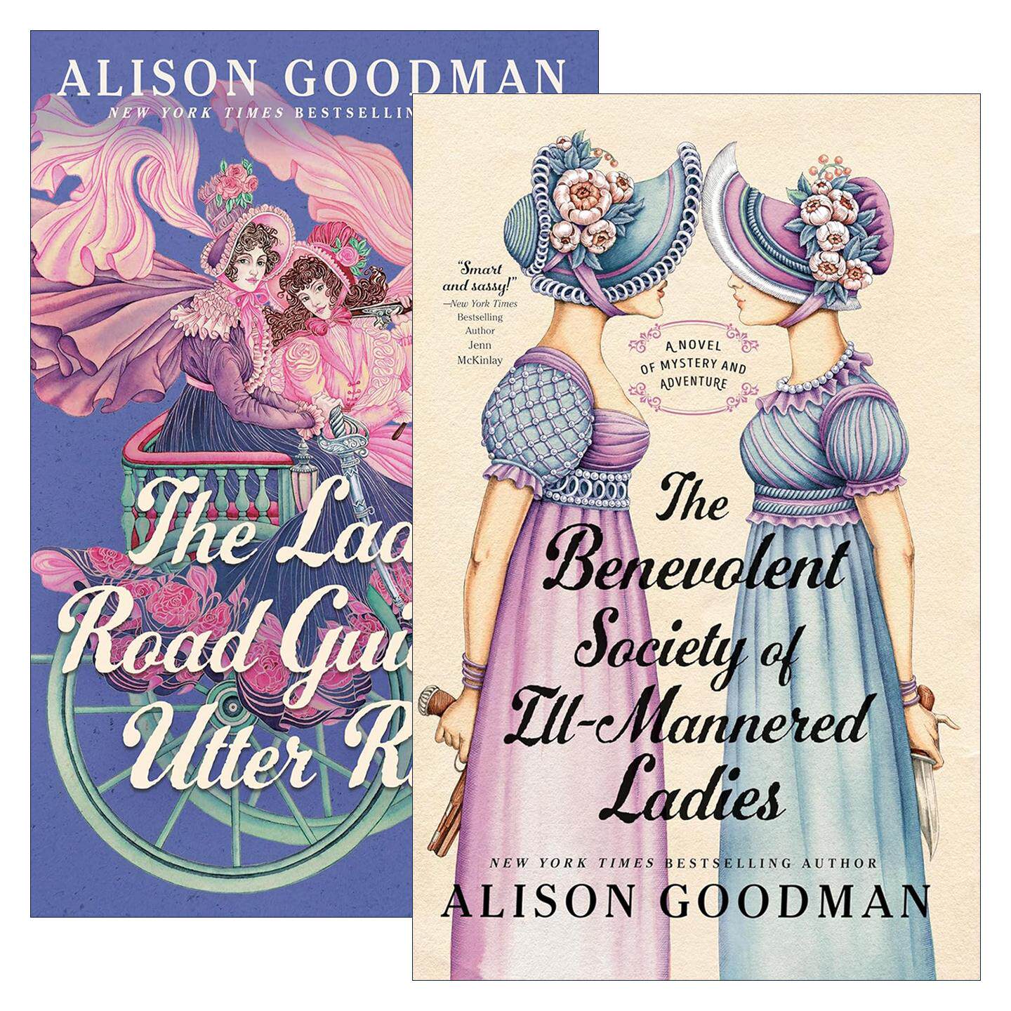 英文原版 The Ill-Mannered Ladies 无礼貌女士慈善协会2册 推理小说 Alison Goodman 英文版 进口英语原版书籍