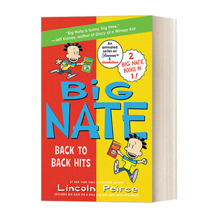 Big Hits 英文原版 4册 进口英语原版 Back 英文版 Nate 书籍 漫画小说 大内特二合一