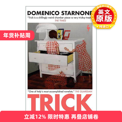 英文原版 Trick 玩笑 意大利作家多梅尼科·斯塔尔诺内小说 英文版 进口英语原版书籍