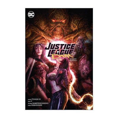 英文原版 Justice League Dark Rebirth Omnibus 黑暗正义联盟 重生 精选集 DC漫画 经典精装收藏版 艾斯纳奖得主James Tynion IV