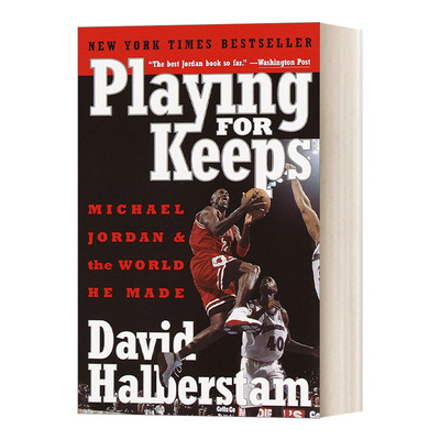 英文原版 Playing for Keeps Michael Jordan and the World He Made 永无止境 迈克尔·乔丹和他创造的世界 英文版 进口英语书籍