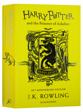 哈利波特与阿兹卡班的囚徒 赫奇帕奇平装版 英文原版小说 Harry Potter and the Prisoner of Azkaban JK罗琳 英文版进口英语书籍