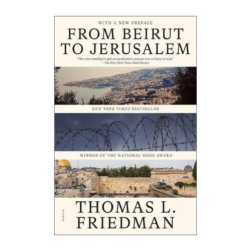 英文原版 From Beirut to Jerusalem 英文版 进口英语原版书籍