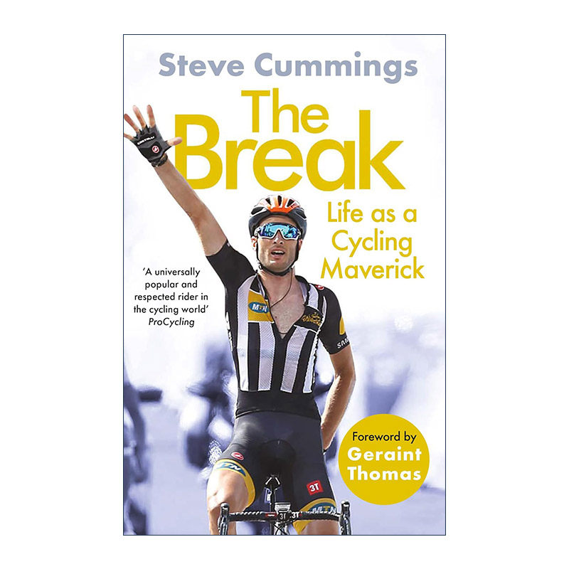 英文原版 The Break 突破自我 环法自行车赛车手Steve Cummings自传 纪录片逆风飞驰 英文版 进口英语原版书籍