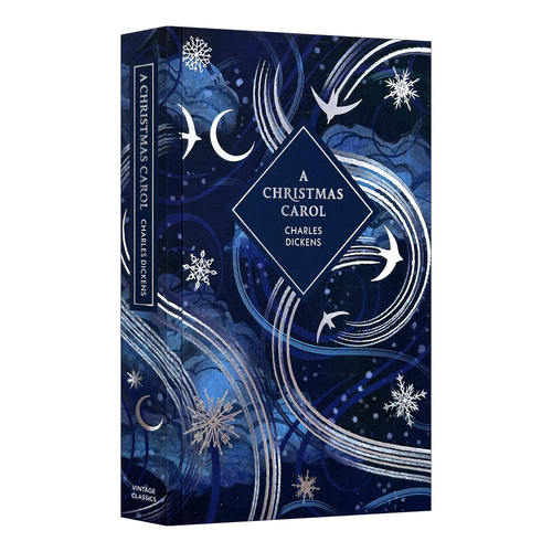 英文原版 A Christmas Carol 圣诞颂歌 狄更斯 Vintage经典收藏系列 精装刷边 英文版 进口英语原版书籍