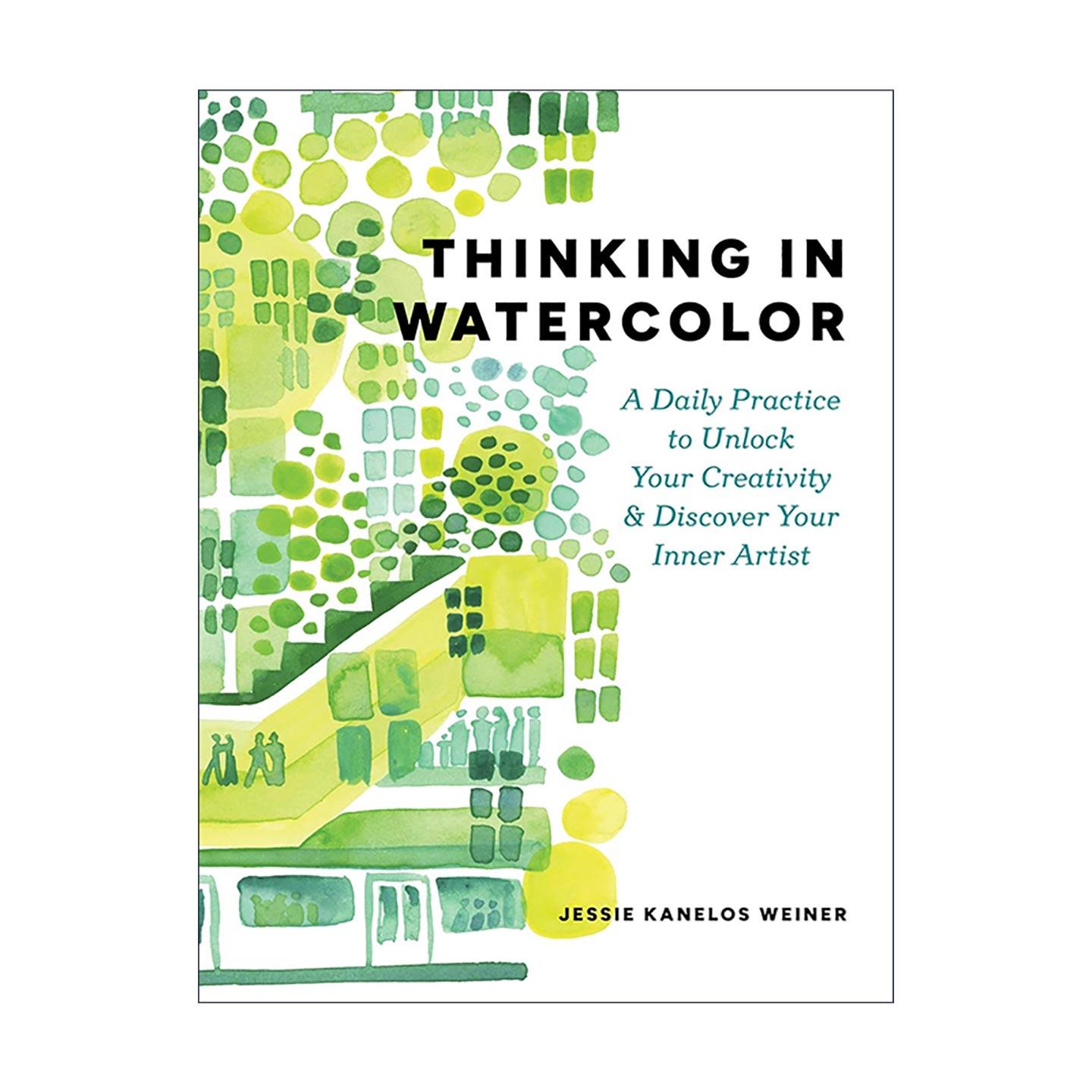英文原版 Thinking in Watercolor 水彩创意思维 日常练习激活创作潜能 发掘内在艺术感知 英文版 进口英语原版书籍