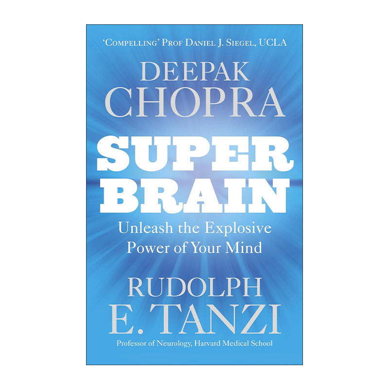 英文原版 Super Brain 超级大脑 释放你思维的爆炸性能量 迪帕克·乔普拉 英文版 进口英语原版书籍