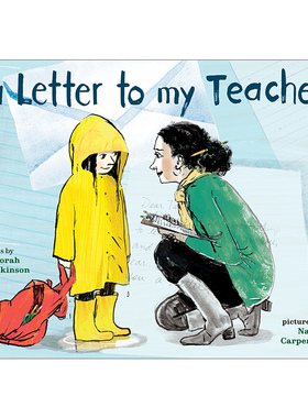 英文原版 A Letter to My Teacher 你是我最喜欢的老师 儿童教育主题精装绘本 Deborah Hopkinson 英文版 进口英语原版书籍