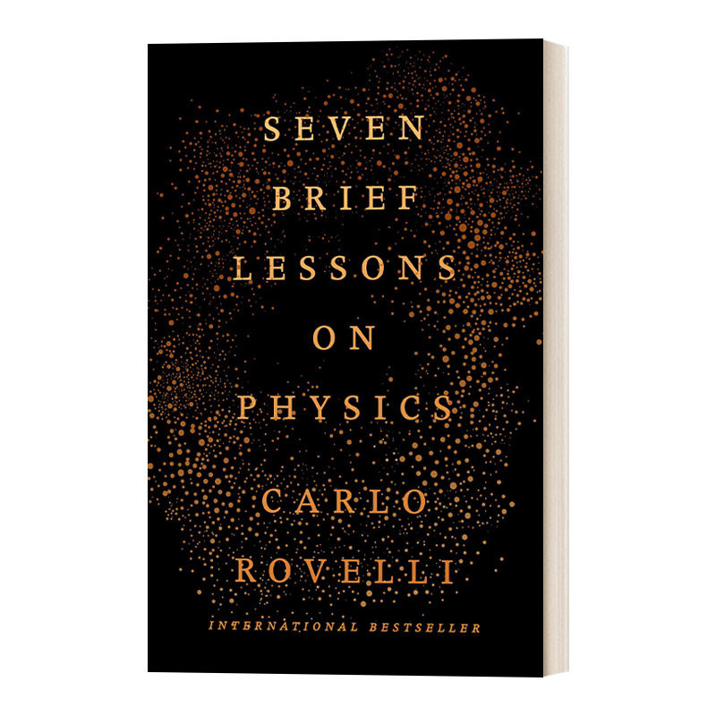 英文原版 Seven Brief Lessons on Physics 七堂极简物理课 意大利理论物理学家卡洛 罗韦利 精装 英文版 进口英语原版书籍