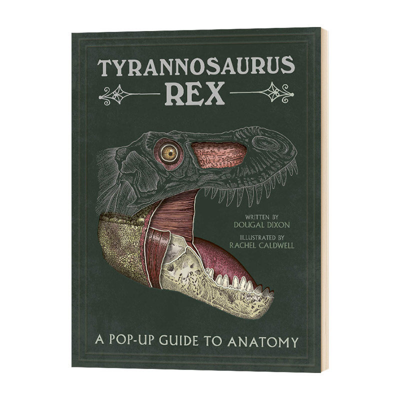 霸王龙 立体解剖学指南 英文原版 Tyrannosaurus rex A Pop Up Guide to Anatomy 英文版 进口原版英语科普读物书籍 精装