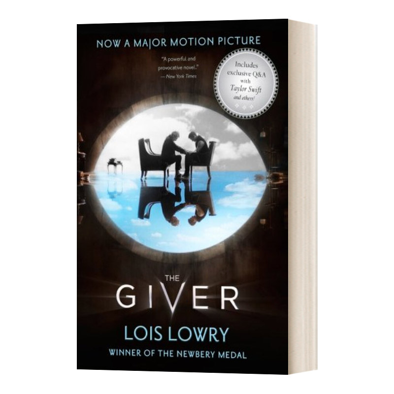 英文原版 The Giver 记忆传授人 赐予者 电影版  英文版 进口英语原版书籍儿童全英语书