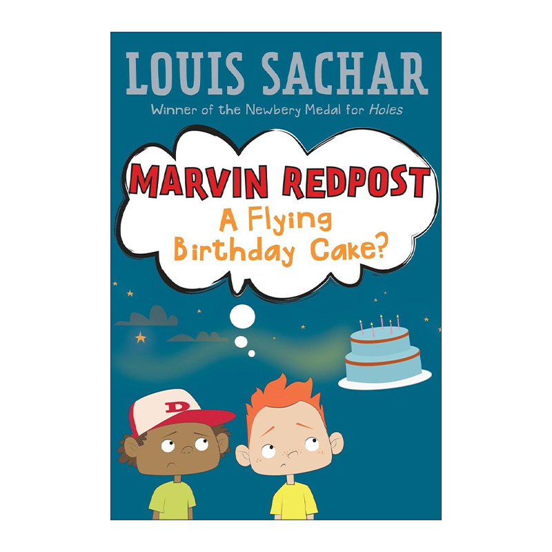 英文原版 Marvin Redpost 6 A Flying Birthday Cake 麻烦精马文 英文版 进口英语原版书籍